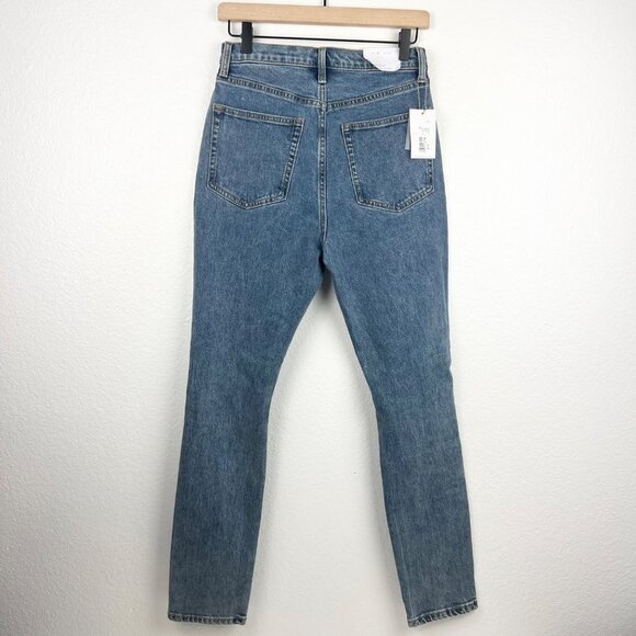 WEWOREWHAT The Danielle High Rise Straight in Spring St Hole Wash, Size 27, NWT! - Picture 11 of 13